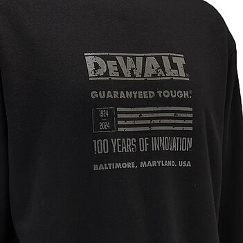 Свитшот DeWalt 100 Year Logo размер M (DWC237-001-M)