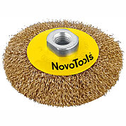 Щетка проволочная NovoTools 100мм (NTBWB10014BC)