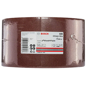 Наждачний папір Bosch J450 Expert for Wood and Paint P180 115мм х 50м (2608621487)