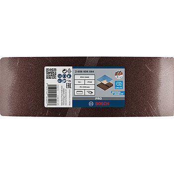 Шлифовальная лента Bosch PRO X440 75х533 мм P150 10 шт. (2608606084)