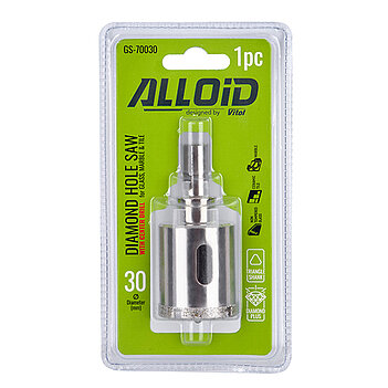 Коронка по кераміці Alloid 30 мм (GS-70030)