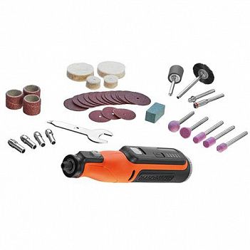 Гравер аккумуляторный Black&Decker (BCRT8I)