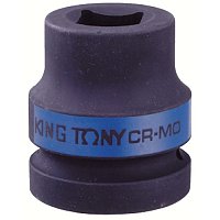 Головка торцева 4-гранна внутрішній квадрат ударна King Tony 1" 21 мм (851421M)