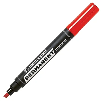 Маркер столярный Centropen 8576 красный (209697)