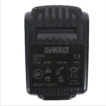 Аккумулятор Li-Ion DeWalt 18,0 В (DCB183)