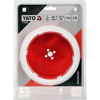 Коронка по кераміці і силікату Yato 127 мм (YT-43985)