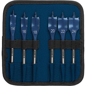 Набор сверл по дереву Bosch EXPERT Self Cut Speed Spade Drill Bit Set 6 шт. (2608902108)
