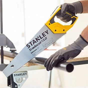 Ножовка по дереву универсальная Stanley "Tradecut" 380мм (STHT20348-1)
