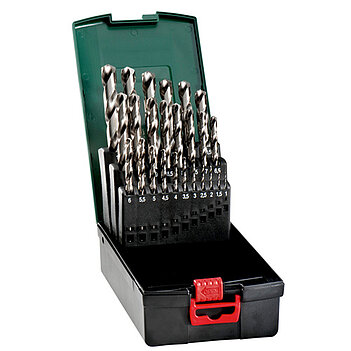 Набор сверл по металлу Metabo HSS-G 25шт. (627669000) Набор сверл по металлу Metabo HSS-G 25шт. (627669000)