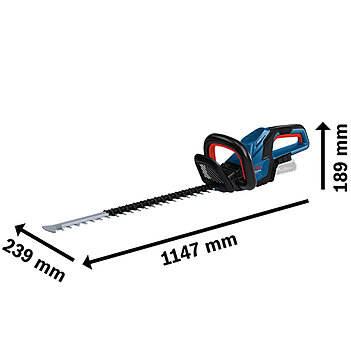 Кущоріз акумуляторний Bosch GHE 18V-60 (06008C9000) - без акумулятора та зарядного пристрою