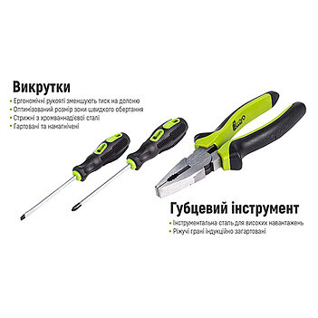 Набор инструмента Alloid 1/4", 3/8", 1/2" 218 ед. 6РТ (НГ-4218П)