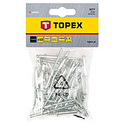 Заклепки алюминиевые TOPEX 4,8х12,5 мм 50 шт. (43E503)