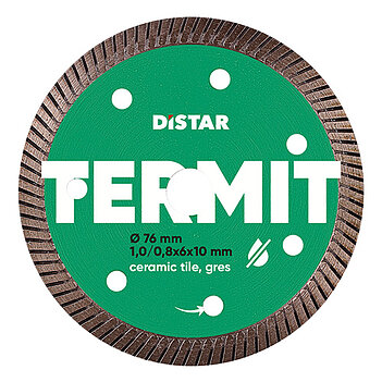 Диск алмазный турбо Distar Termit 76x10х1,0мм (11139053030)