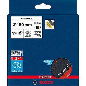 Подошва шлифовальная Bosch EXPERT Multihole 150 мм (2608900010)