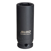 Головка торцевая 6-гранная ударная удлиненная Alloid Cr-Mo 1/2" 22 мм (GUG-51122)