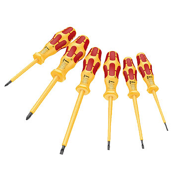 Набір викруток діелектричних WERA Kraftform Pozidriv 1060 i/1065 i/6 VDE 6 шт. (05051576001) Набір викруток діелектричних WERA Kraftform Pozidriv 1060 i/1065 i/6 VDE 6 шт. (05051576001)