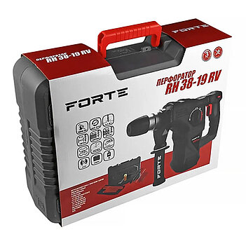 Перфоратор Forte SDS-PLUS - RH 38-19 RV (133495)