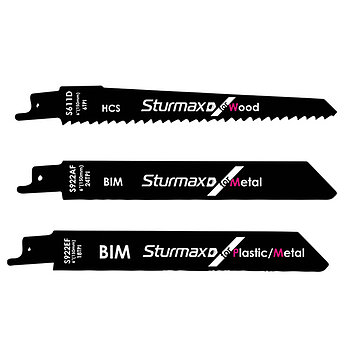 Ножовка по дереву и металлу универсальная Sturmax 150 мм (1062-01-3M)