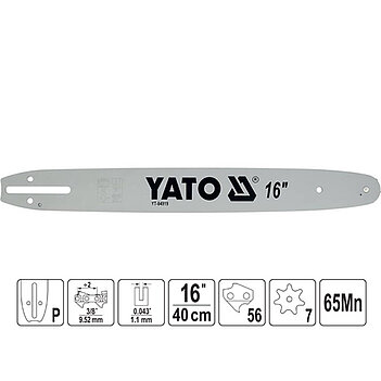 Шина Yato 16" (40см) (YT-84919)