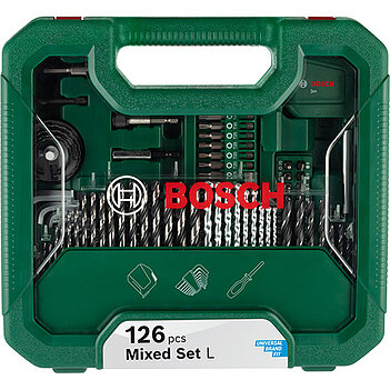 Набір біт і свердел Bosch Mixed Set L 126 шт. (2608522568)