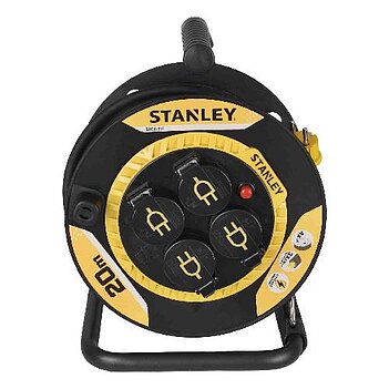 Удлинитель на катушке Stanley 20м, 3х1.5 (SXCR-111)