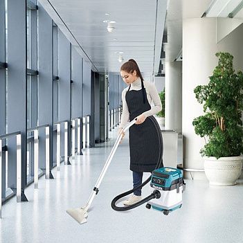 Пилосос акумуляторно-мережевий Makita (DVC150LZ) - без акумулятора та зарядного пристрою
