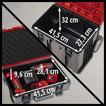 Ящик пересувний Einhell E-Case Tower (4540015)