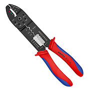 Кліщі для зняття ізоляції та обтиску клем KNIPEX 240 мм (97 32 240)