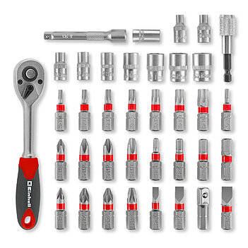Набор инструмента Einhell L-CASE 1/4" 37 ед. (109022)