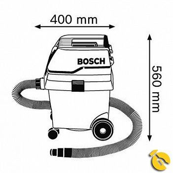 Пылесос Bosch GAS 25 (0601979103)
