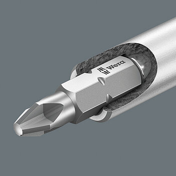 Викрутка з набором біт WERA Kraftform Kompakt Imperial Set 1 7 шт. (05051512001)