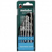 Набор сверл по металлу Metabo HSS-G 6шт (627094000)