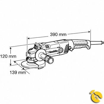 Угловая шлифмашина Makita (GA5021C)