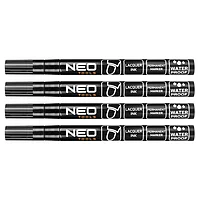Маркер столярный Neo Tools 4 шт. черный (13-852)