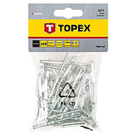 Заклепки алюминиевые TOPEX 4,0х12,5 мм 50 шт. (43E403)