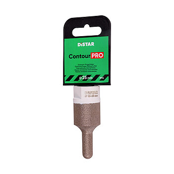 Фреза пальчиковая шлифовальная алмазная Distar ContourPRO GF-V 25/10xM14 (87015424067)