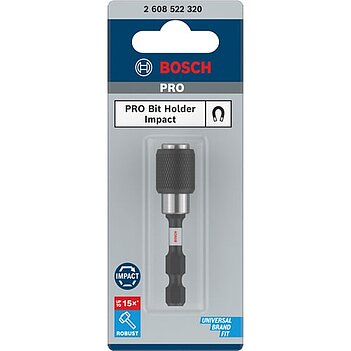 Держатель ударных бит магнитный Bosch PRO Quick Change Bit Holder Impact (2608522320)