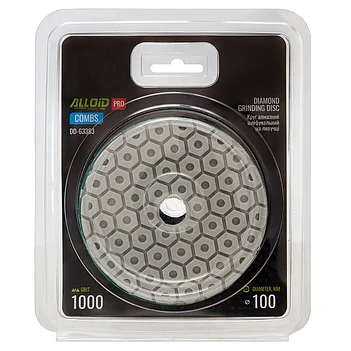 Диск полірувальний по бетону і граніту Alloid Pro COMBS 100 мм (DD-63383)