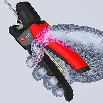 Клещи для снятия изоляции KNIPEX 175 мм автоматические (12 74 180 SB)