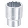 Головка торцевая 12-гранная Toptul 1/2" 17 мм (BAEB1617)