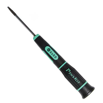 Викрутка Torx Pro'sKit T6 x 50 мм прецизійна з отвором (SD-081-T6H) Викрутка Torx Pro'sKit T6 x 50 мм прецизійна з отвором (SD-081-T6H)