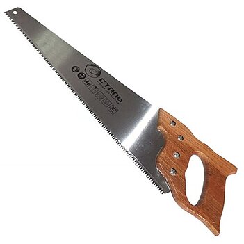 Ножовка по дереву Сталь 40112 500мм (62531)