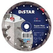 Диск алмазный турбо Distar Turbo Super Max 232x22,23x2,6мм (10115502018)