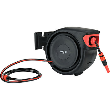 Котушка зі шлангом автоматична Yato 25 м + 2,35 м (YT-90101)