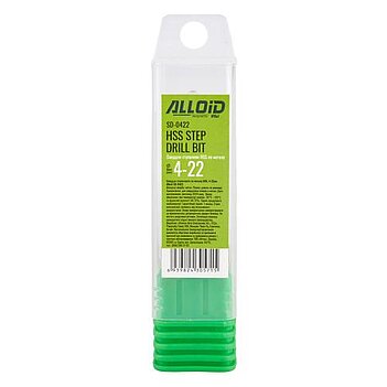 Сверло по металлу Alloid HSS 4-22 мм 1 шт. (SD-0422)