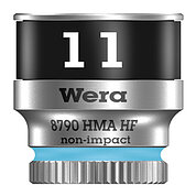 Головка торцевая 6-гранная WERA Zyklop 8790 HMA HF Cr-V 1/4" 11 мм с фиксирующей функцией (05003726001)