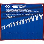 Набор ключей комбинированных удлиненных King Tony 14ед. (12A4MRN) 