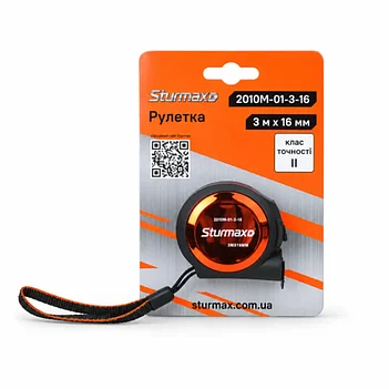 Рулетка Sturmax 3 м (2010M-01-3-16)