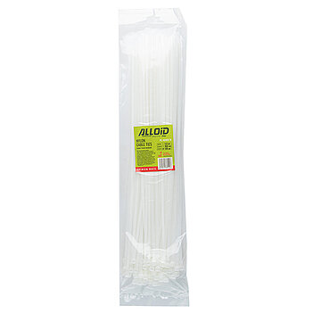 Хомут нейлоновый Alloid 4,8 х 400 мм 100 шт. (PC-48400 W)