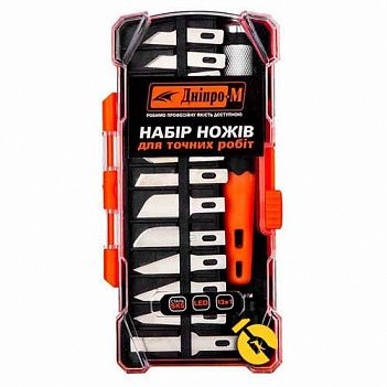 Набор ножей для точных работ Дніпро-М 13 шт. (79058000)